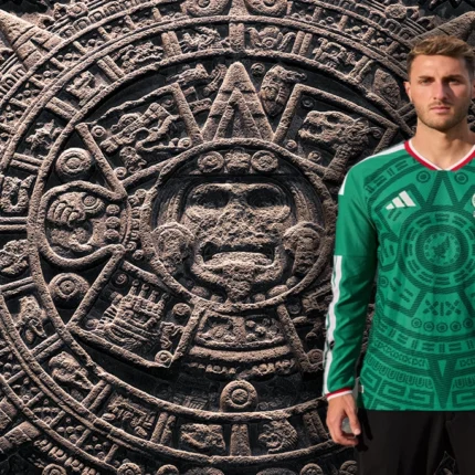 ¿Sabes cuál es la leyenda del quinto sol (Nahui Ollin) y por qué está en el jersey de México?