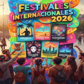 Festivales Internacionales 2026: los 5 destinos que debes tener en tu radar