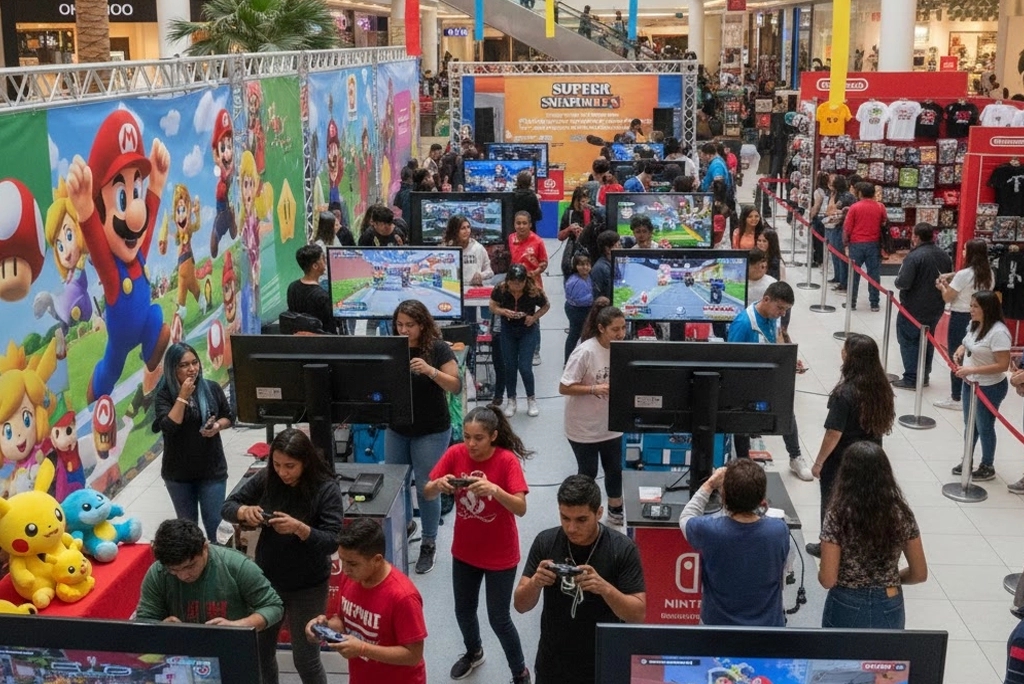 ¡Vive la experiencia del Nintendo Mall Tour en México (fechas y ciudades)