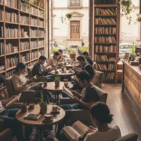 ¿Vacaciones en la CDMX? 5 Cafebrerías en CDMX que son una experiencia imperdible