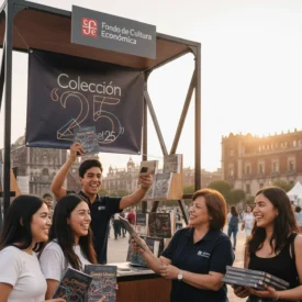 ¡El FCE dará libros gratis en el Zócalo CDMX! Estos son los títulos que podrás conseguir