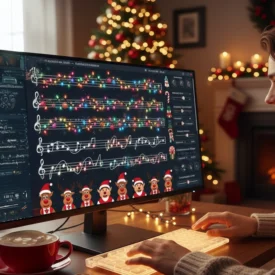 Cómo crear villancicos con inteligencia artificial: rápido, gratis y personalizados