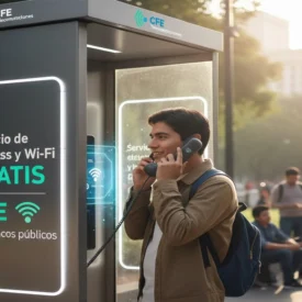 ¿Sabías que las nuevas casetas son puntos de conexión? Así funcionan las llamadas y el wifi gratis de CFE