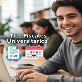 SAT para principiantes: tips fiscales para estudiantes con ingresos