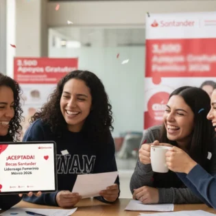 Liderazgo femenino: ¿Cómo obtener una de las 3,500 becas Santander para mujeres?