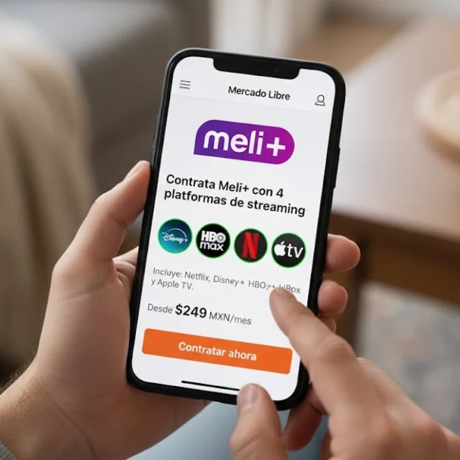 Por $249 al mes: cómo contratar el paquete streaming Meli+ de Mercado Libre con Netflix, Disney+, HBO y Apple TV