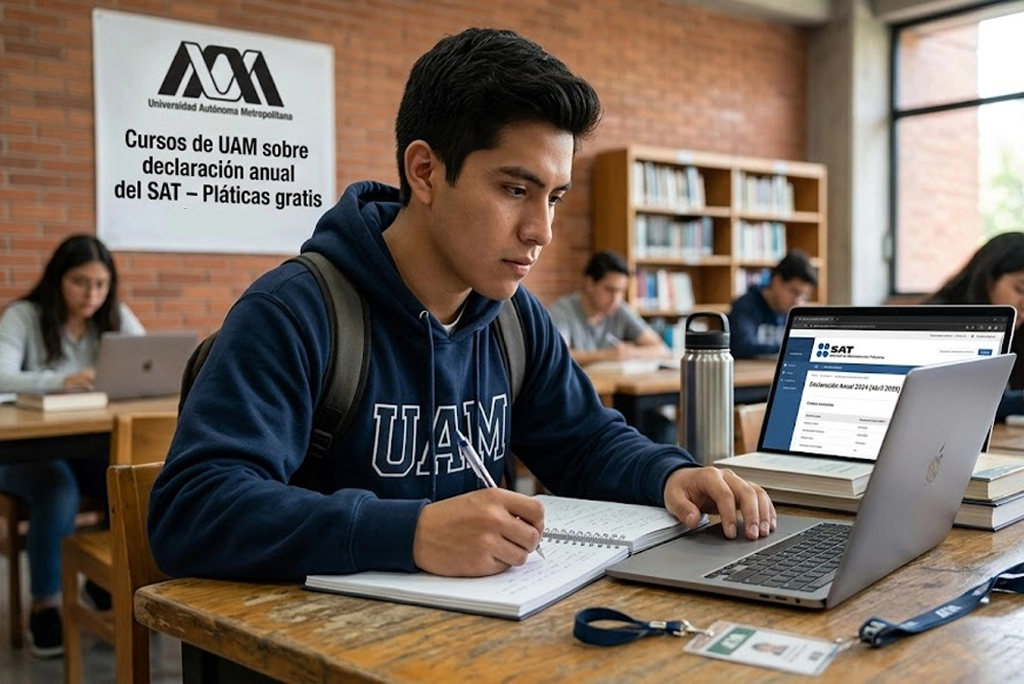 ¿Nuevo adulto independiente? Cursos de la UAM sobre declaración anual del SAT te quitan el miedo