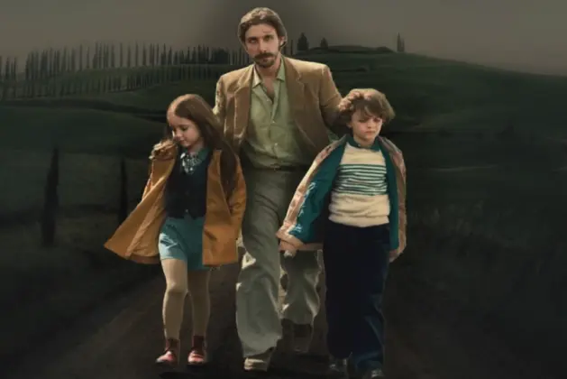 Reproducción de una fotografía de época de dos niños en los años 60, representando el caso real nadie nos vio partir que inspiró la serie de Netflix