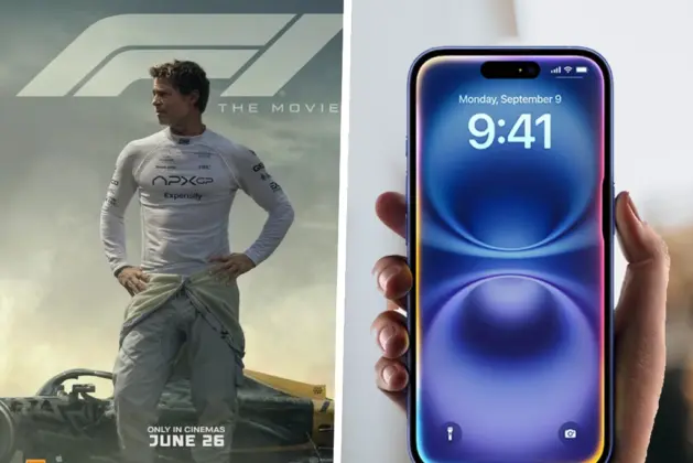 Experiencia inmersiva de Fórmula 1 en iPhone: tráiler háptico de la película F1 con Brad Pitt vibrando al ritmo de los motores