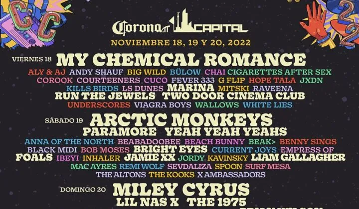 Todo lo que se sabe sobre el Corona Capital 2022
