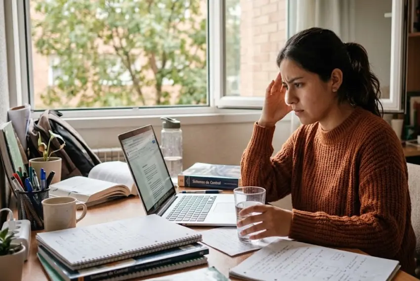 Ansiedad por exámenes finales: cómo controlarla y rendir mejor
