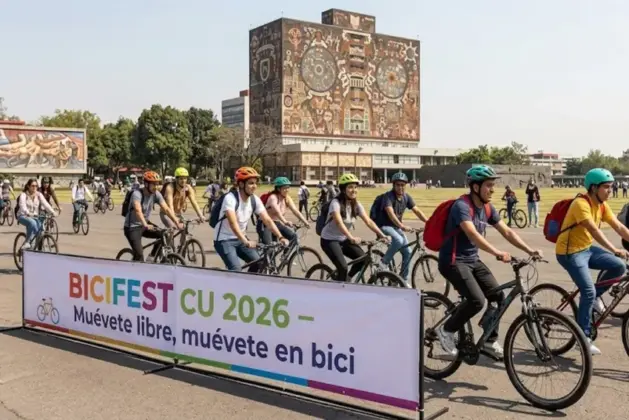 CU se llena de bicis: llega BICIFEST 2026 con música, talleres y actividades gratis