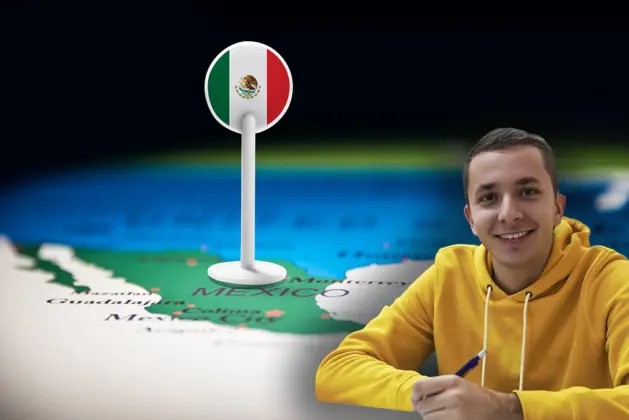 Mapa de México de fondo, representando los estados que contarán con nuevas preparatorias en México como parte del plan de ampliación de cobertura educativa para 2026