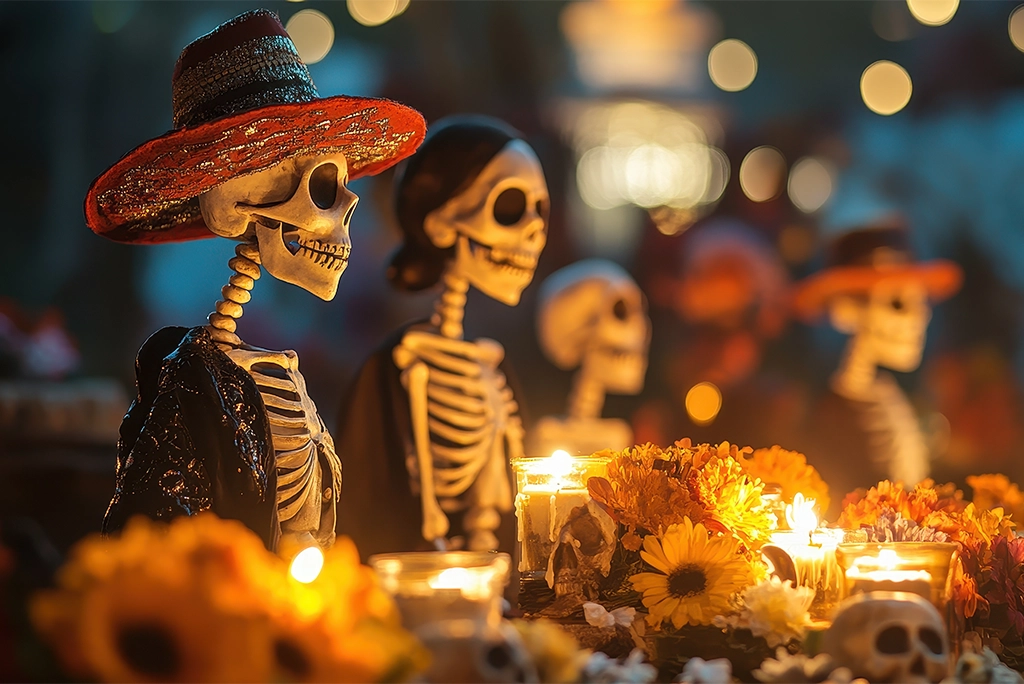 grandes ofrendas para visitar este dia de muertos