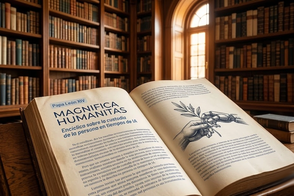 libro Magnifica Humanitas, encíclica del Papa León XIV