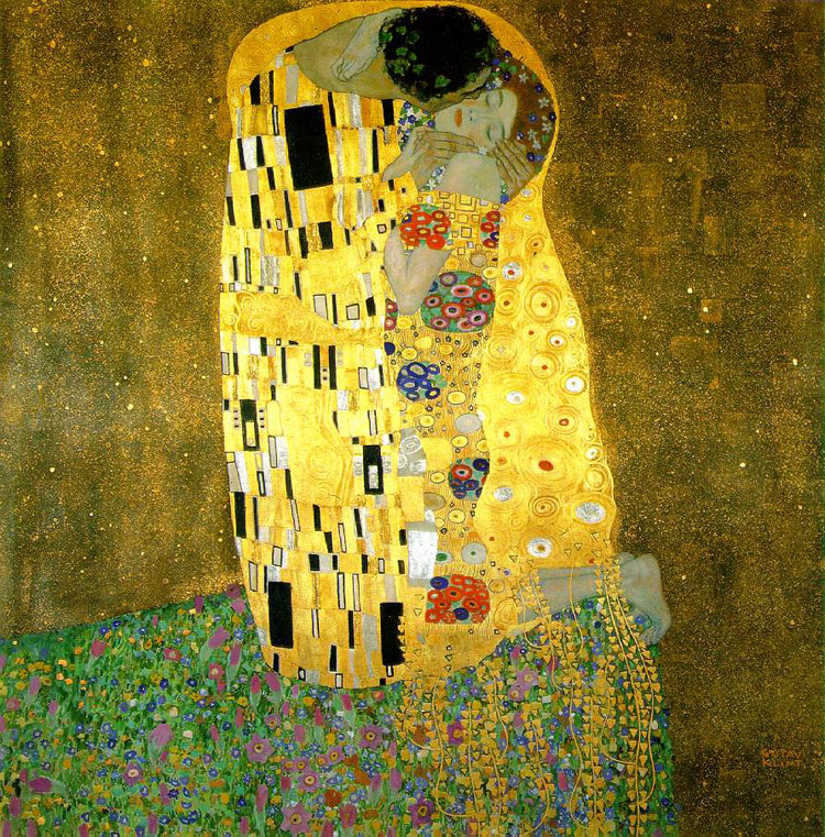 El beso (de Gustav Klimt)